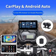 Android Version Motorcycle Navigation Octa-Core 4+6G Apple Wireless c a r p l y Tire Pressure 1 0 8 