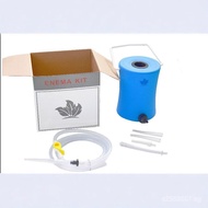 PVC Enema Enema   Accessory Coffee Enema Device Rinse Enema Bucket Replaceable Waist-Shaped Enema Ba