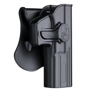 OWB Holster for Glock 17 22 31 Gen 1-4 / Glock 17 Gen 5 / Elite Force Glock 17 - Index Finger Releas