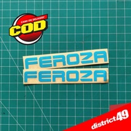 Cutting sticker - Feroza cutting Car sticker - Feroza car sticker