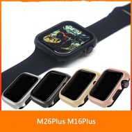 Suitable for M26 Plus Metal Half-pack Smart Watch Protective Case M16 Plus Hollow Protective Cover