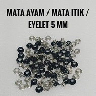 MATA Chicken eye / eyelet / duck eye 350 5mm (1000 pcs)