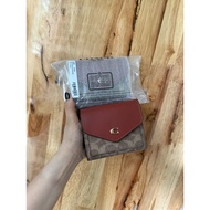 Brown 3-fold wallet