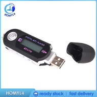 [Homyl4] USB 2.0 Digital Screen Media MP3 Player Support 8GB FM Radio,Black