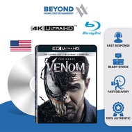 Venom [4K Ultra HD + Bluray]  Blu Ray Disc High Definition