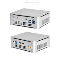 Intel Core i7-8750H Six Core Mini PC Windows 10 UHD HTPC 4K 60HZ With Dual DDR4 M.2 2280 SSD HDMI DP