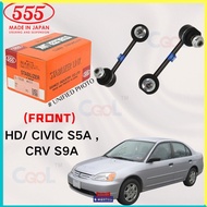 HONDA CIVIC S5A  CRV S9A 555 JAPAN BRAND STABILIZER LINK (FRONT 2PCS)