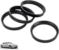 Set of 4 centring rings 66.6 to 57.1, wheel hub centring rings for Vw Mercedes-Benz and Audi Skoda M