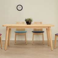 A級松木實木 圓角 4.3尺/5尺餐桌 原木本色(絲帕)居家布置