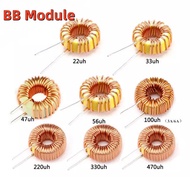 5pcs Toroid Core Inductor 3A Winding Magnetic Inductance 22uH 33uH 47uH 56uH 100uH 220uH 330uH 470uH
