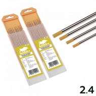 Davinci-Home-BISON ลวดเชื่อมทังสเตนรุ่นWL15 2.4มม.สีทอง (10เส้น/กล่อง) สินค้าส่งจากไทย