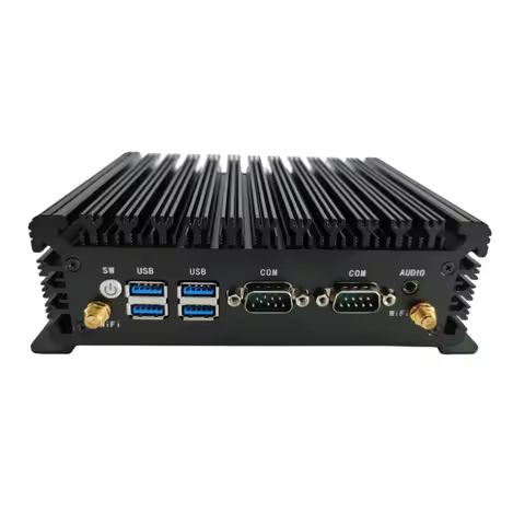Mini Pc Computer 2 LAN 2COM 6*USB Intel 6th/7th Gen Core I3/i5/i7 M.2 X86 HD VGA Fanless Industrial 