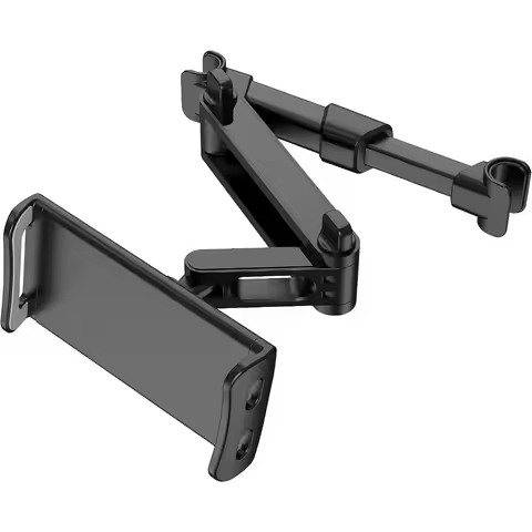 Universal Adjustable Car Headrest Tablet Holder Stand Cradle Mount for 5-12.9" Phones Tablets Back S