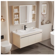 🇸🇬⚡Bathroom Vanity Set Mirror Cabinet Set Bathroom Mirror Bathroom Cabinet Bathroom Mirror Cabinet Large Capacity Bathroom Storage Cabinet Makeup Mirror Cabinet