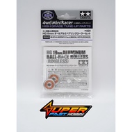TAMIYA 95643 MINI 4WD 40th ANNIVERSARY HG 19mm ALUMINUM BALL-RACE ROLLERS (RINGLESS)