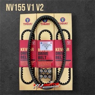 TOBAKI NVX155 V1 DRIVE BELT BELTING NVX155 V1 BELTING NVX155 V1 VBELT BELTING NVX155 (WITH CVT ROLLE