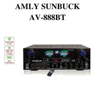 Âmly bluetooth amply karaoke bluetooth  Âmly SUNBUCK AV 888BT CÔNG SUẤT LỚN   đấu được cả sub điện v