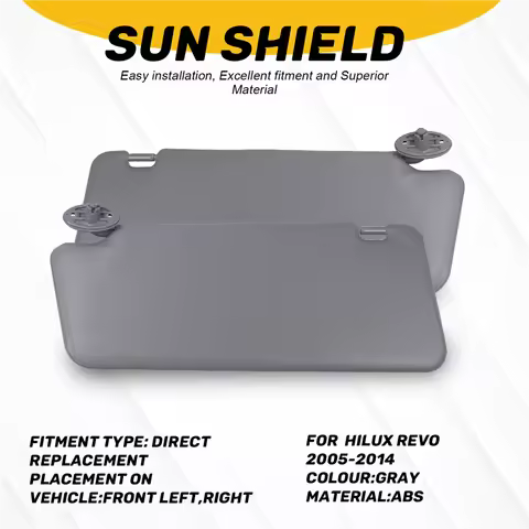 BB-Car Inside Sunvisor For Toyota Hilux Revo 2005-2014 Sun Shield Front Sunshade Sun Visor