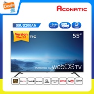 Aconatic LED WebOS TV (WEE 2.0) 4K UHD HDR สมาร์ททีวี WebOS ขนาด 55 นิ้ว รุ่น 55US200AN (รับประกัน 3 ปี)