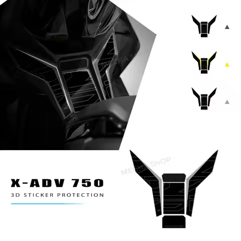 For Honda X-ADV 750 2025 Fuel Tank Middle Protection 3D Resin Protection Sticked on XADV-25-001