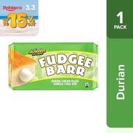 Fudgee Barr Cake Durian 39g x 10pcs