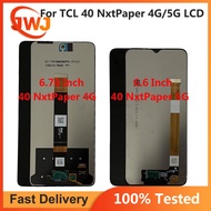 ผ่านการทดสอบดั้งเดิม6.78นิ้วสำหรับ TCL 40 Nxtpaper 4G ชิ้นส่วนจอสัมผัสแอลซีดีของเครื่องแปลงดิจิทัล6.