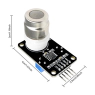 DC 6V Gas Sensor MG811 Carbon Dioxide Concentration Sensor 0~10000ppm CO2 Gas Detector CO2 Probe TTL