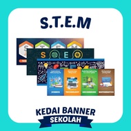 Banner STEM I Program PdP Sekolah | Minggu Sains dan Matematik I Keceriaan Sekolah PAK21