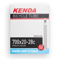 KENDA TUBE SUPER LIGHT 60mm 80mm 700c