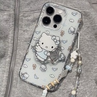 Angel KT Bracket Chain Suitable for iPhone14Plus Phone Case 15pro/xsmaxR/11/12/13/78