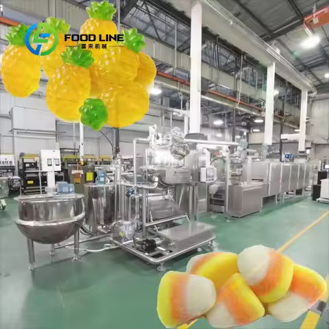 Factory Price High Quality Automatic Soft Gummy Candy Machine 4D Peeling Candy Making Machine