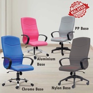 Executive Highback Fabric Office Chair / Kerusi Pejabat Beroda Eksekutif / Kerusi Office Pengurus / 