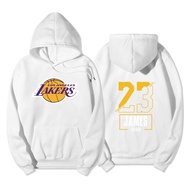 HOT SALE Men's Hoodie  Fleece Sweater Nba Lakers Lebron 23