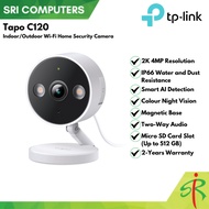 TP-LINK TAPO C120 Indoor/Outdoor Wi-Fi Home Security Camera [2-YEARS WARRANTY]