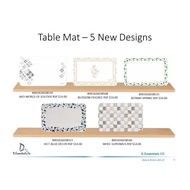 SW TABLE MAT x 6 - 43 x 28CM