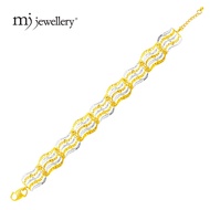 MJ Jewellery 916/22K Gold Abacus Bracelet T7