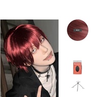 Halloween Cosplay Short Hair Full Head Style Stage Ivan Fashion Anime Character Daily Fluffy Cosplay