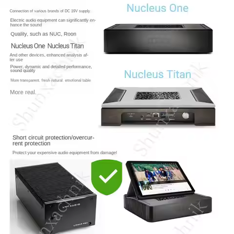 A-700 LHY Audio DC19V Low Noise uV Level ROON Core NUC Computer Data Broadcast Small Host HiFi Linea