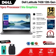 Dell Latitude 7430 Ultrabook 2 in 1 Buisness Laptop Intel Core i7-1265U 16GB RAM 512GB SSD Backlit K
