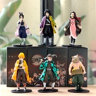 Anime Figure Large Size Demon Slayer Blade Tanjiro My Wife Zenitsu Midouzi Tomioka Giyuu Model Ornam
