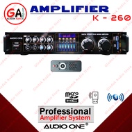 POWER AMPLI AUDIO ONE K 260 ORIGINAL BUKAN MERK BMB ASHLEY YAMAHA