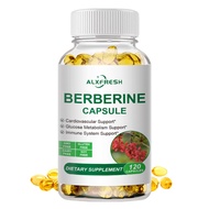 Berberine Capsule for Diabetes Blood Sugar Support Cholesterol Health Good Blood Pressure Supplement