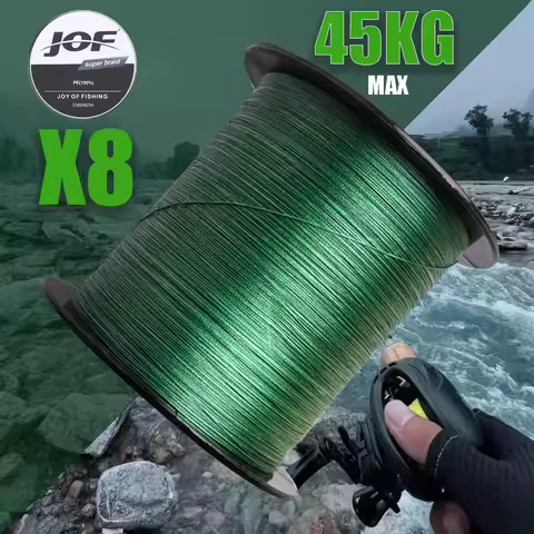 JOF X8 300M 500M 1000M PE Braided Wire 8 Strands Multifilament Japanese Fishing Line