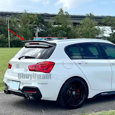 For BMW F20 Spoiler 2012 - 2018 1 Series 116i 120i 118i M135i F20 F21 Carbon Fiber Rear Roof / Top S