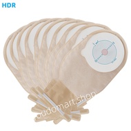 ❏10pcs 65mm Size Beige Cover Drainable one-piece System Ostomy Bag Colostomy Bag Pouch Ostomy Stoma