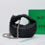 Bottega Veneta New Style Ladies Jodie Chain Knotted Bag Underarm Bag Genuine Leather Woven Handbag S