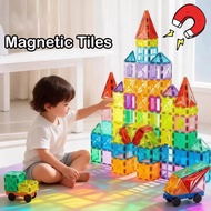 [Local inventory] Magnetic Tiles Magnetic Building Blocks Big Size Window Tiles Montessori Toys