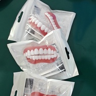 Preferred Ready Stock#第四代 Instant smile Stickers Silicone Simulation Teeth Stickers smile Fake 2603D