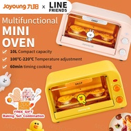 【Line Friends】10L Electric Oven Co-branded Joyoung Household Multifunctional Timed Mini Oven Automatic Full Cake Oven