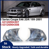 Clear Marker Signal Blinker Corner Parking Light Lamp for  E46 3 Series Coupe 1999-2001 63126904307 